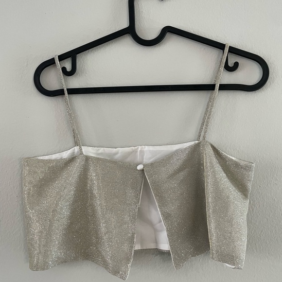 SEQUIN CROP TOP party - Picture 3 of 4